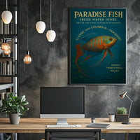 Paradise Fish Fresh Water Jewel Poster
