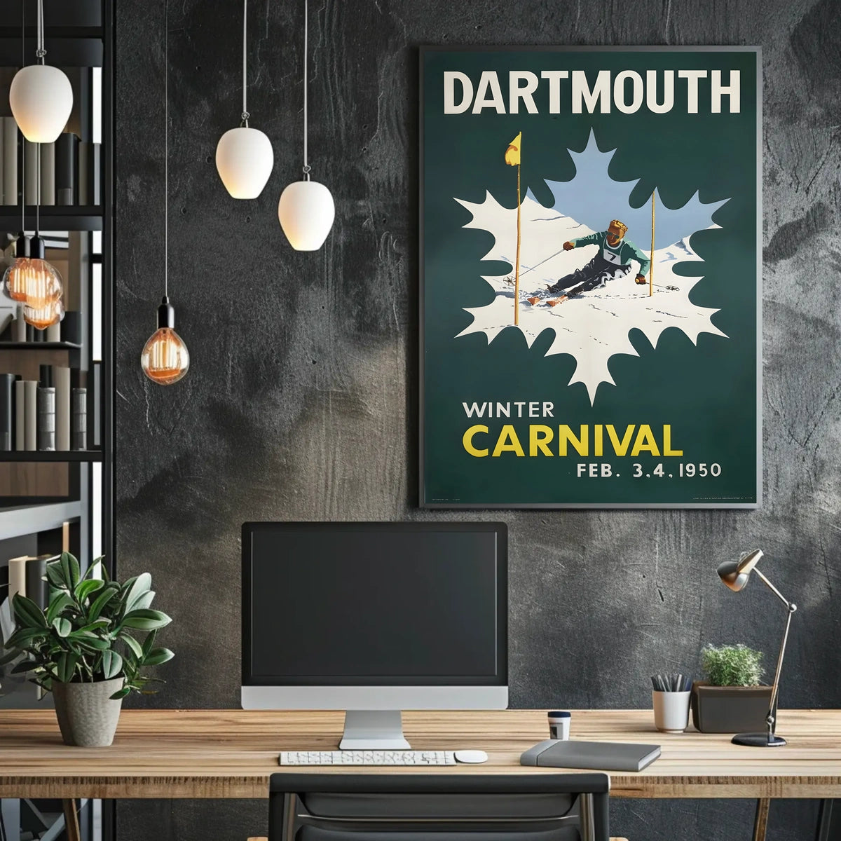 Dartmouth Winter Carnival 1950 Poster