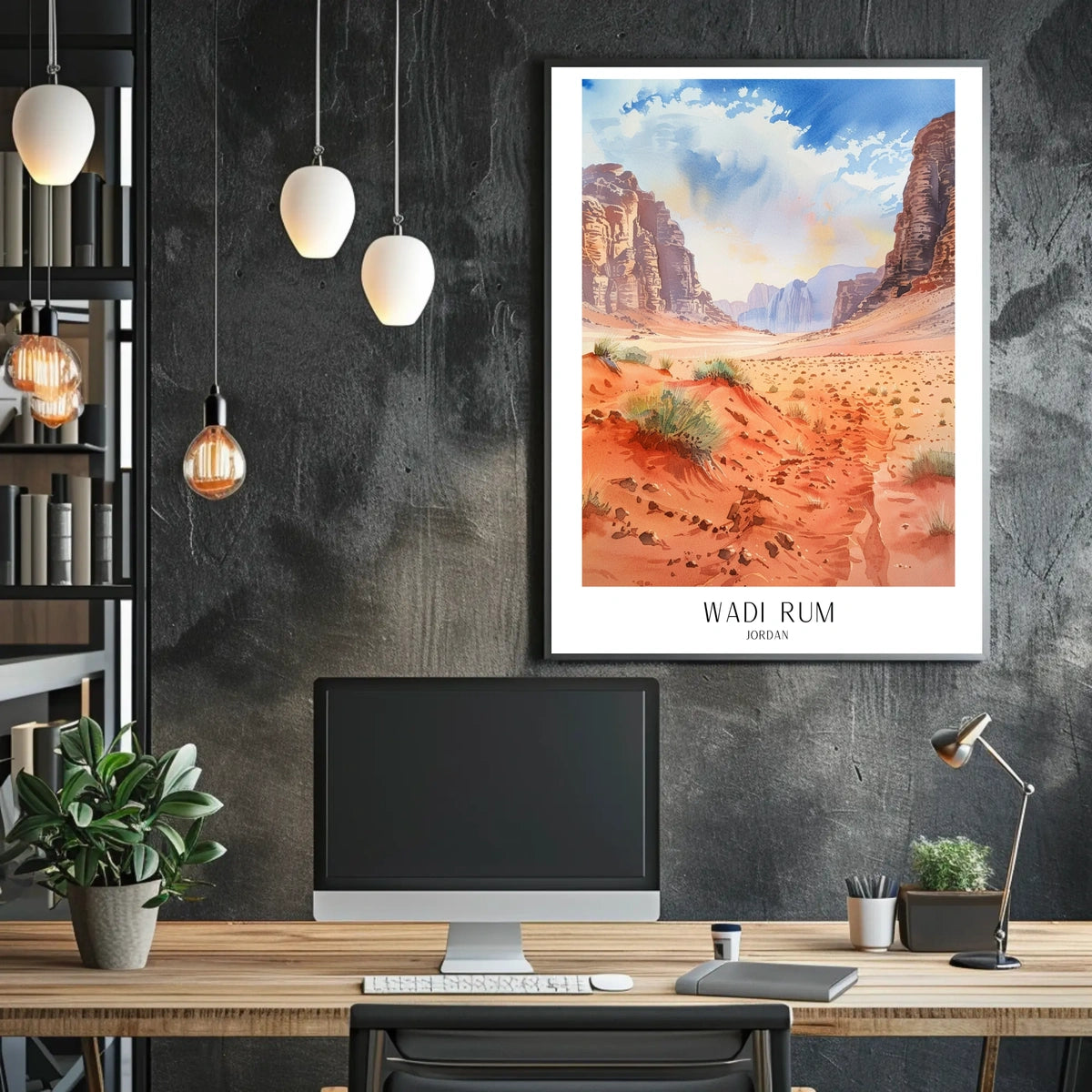 Wadi Rum Jordan Poster