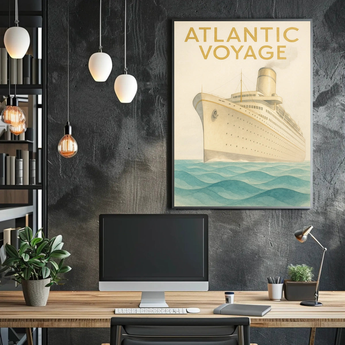Atlantic Voyage Poster