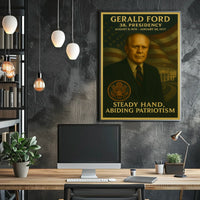 Gerald Ford 38th President Historical or Presidential Poster