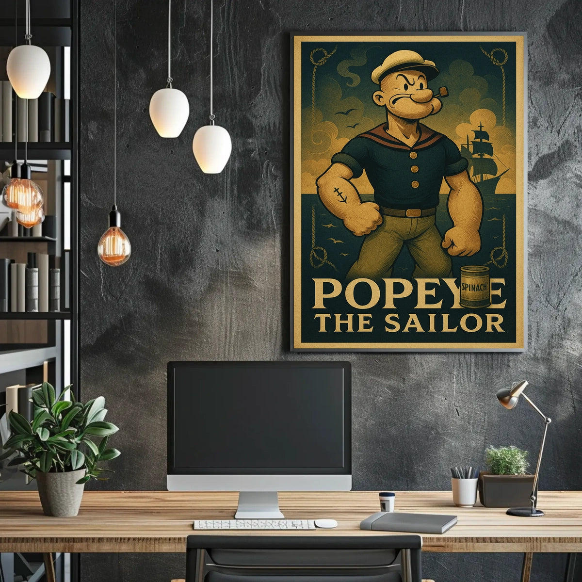 Popeye 1929 Art Poster POP-238