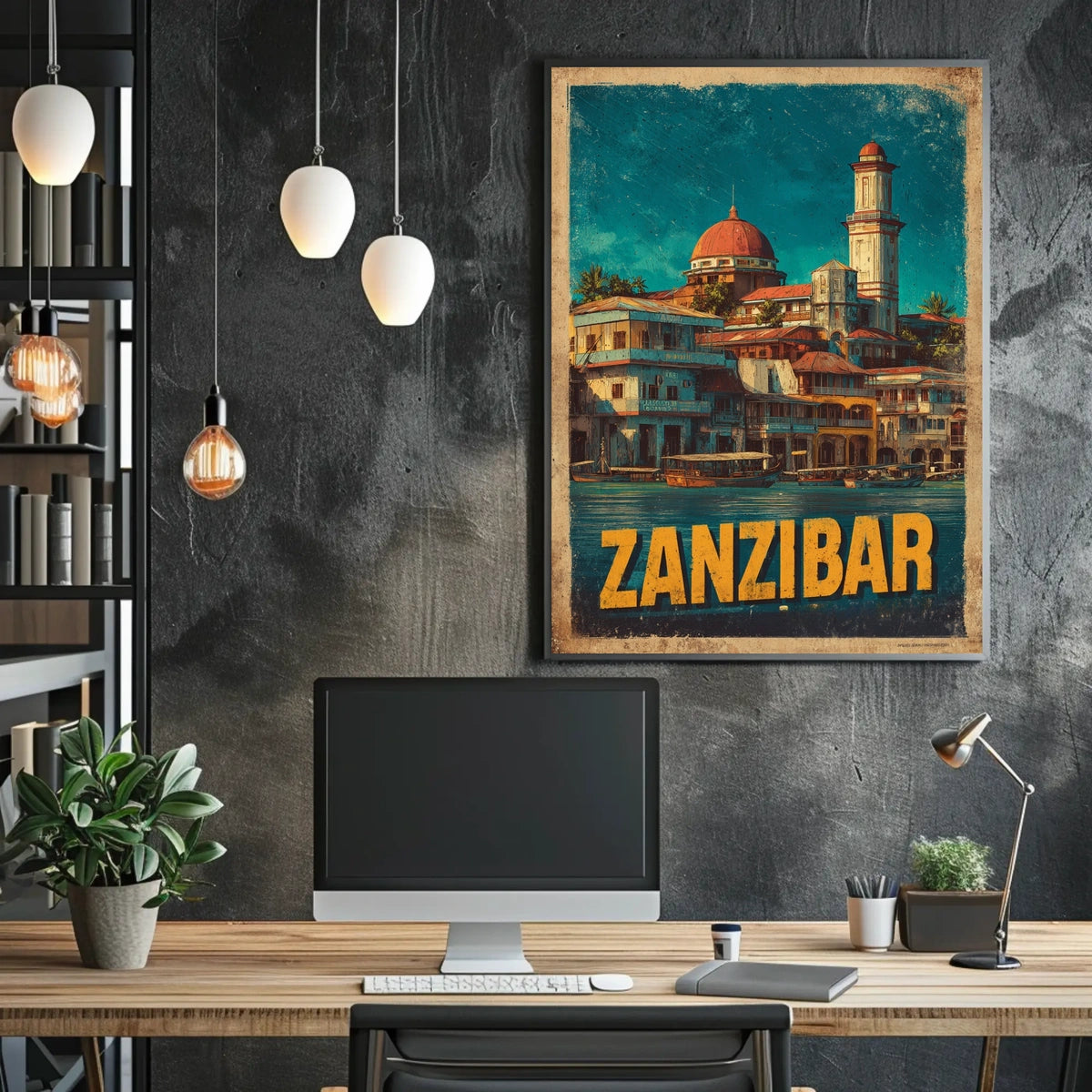Zanzibar A Coastal Haven Poster