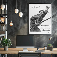French National Defense Loan Poster PosterGoat