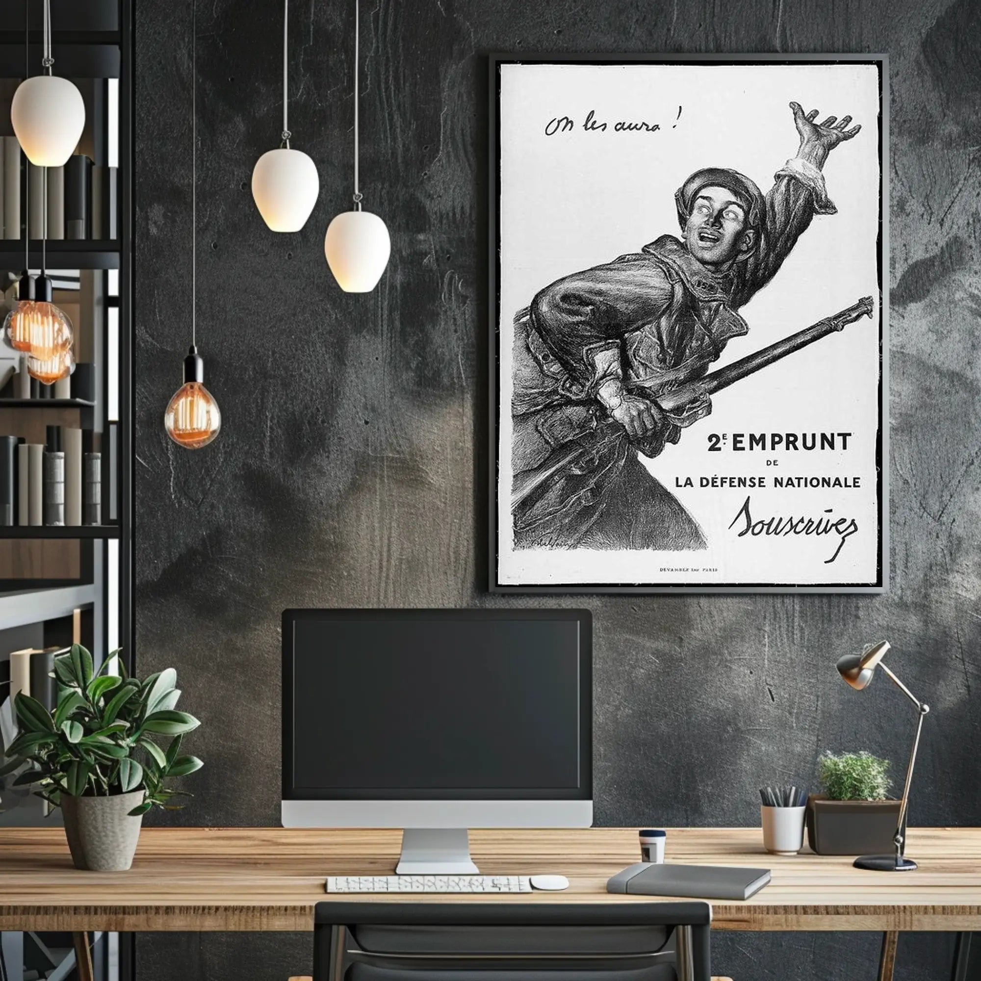 French National Defense Loan Poster PosterGoat