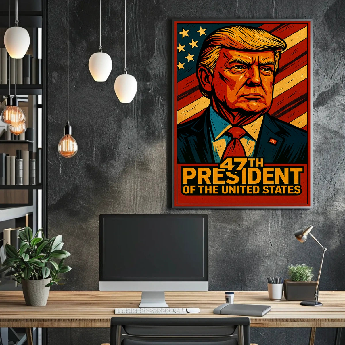 47Th President Of The United States Poster Wall Art