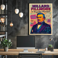 Millard Fillmore The Forgotten President Poster PosterGoat