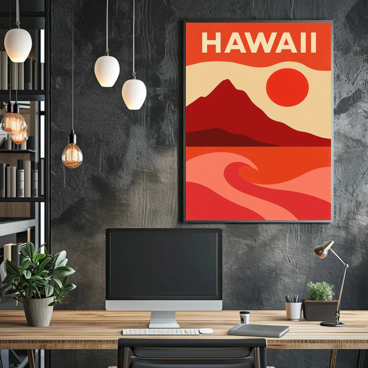 Hawaii Vibrant Landscapes Poster