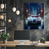 Speed in the City Poster PosterGoat