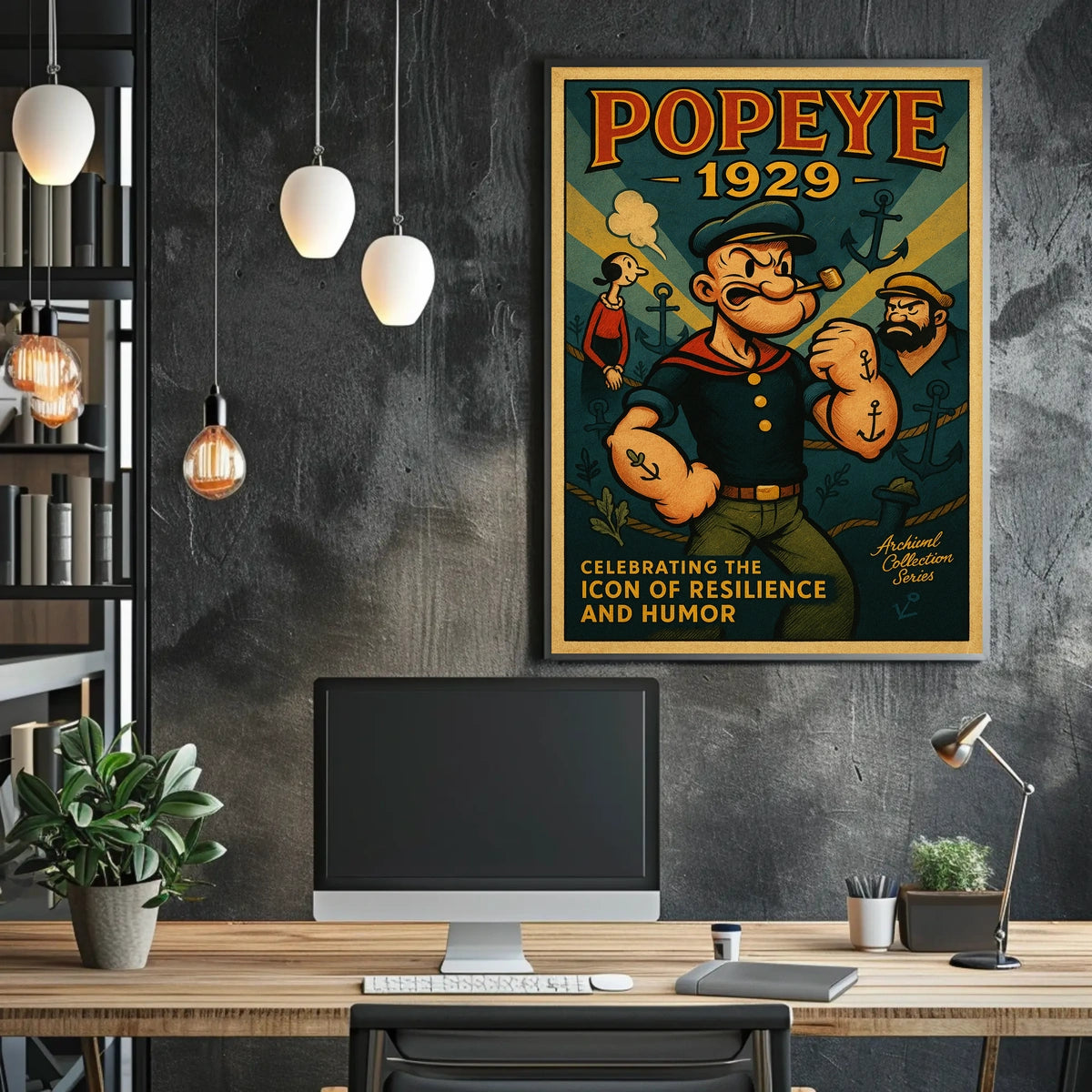 Popeye 1929 Art Poster POP-147