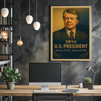 39th U.S. President Poster