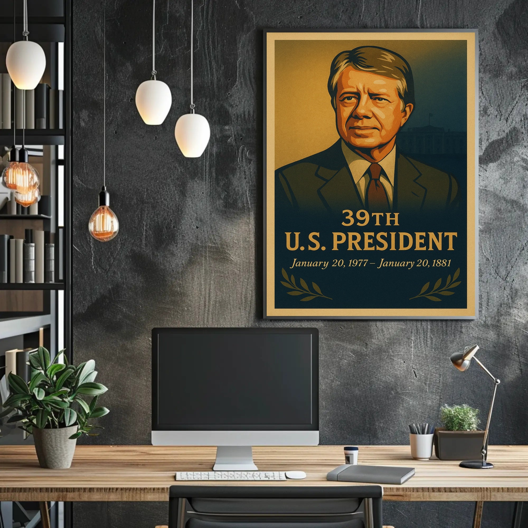 39th U.S. President Poster