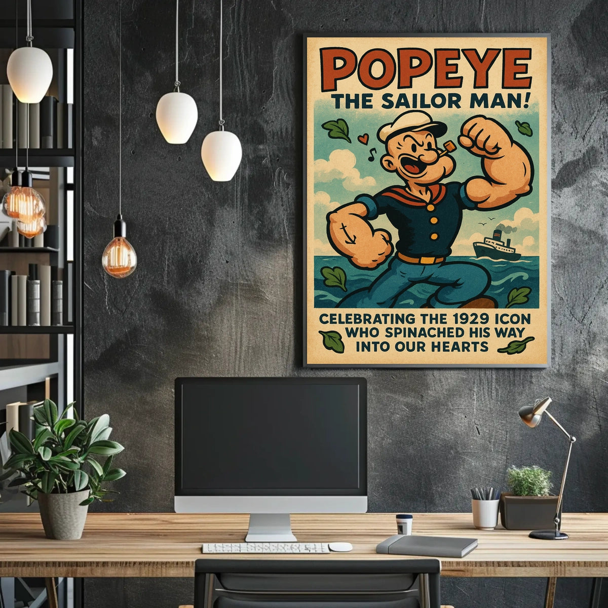 Popeye 1929 Art Poster POP-33