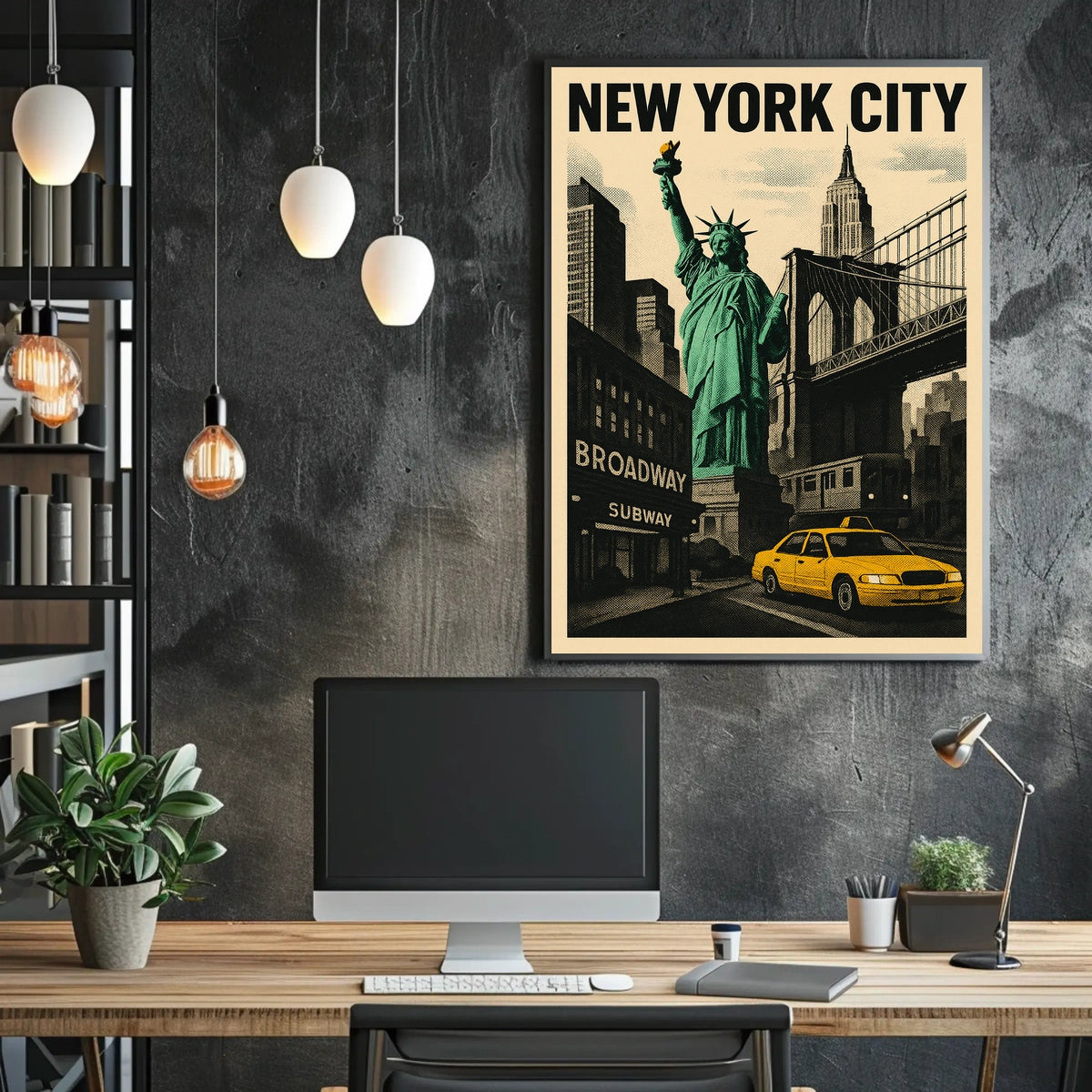 Iconic New York City Poster