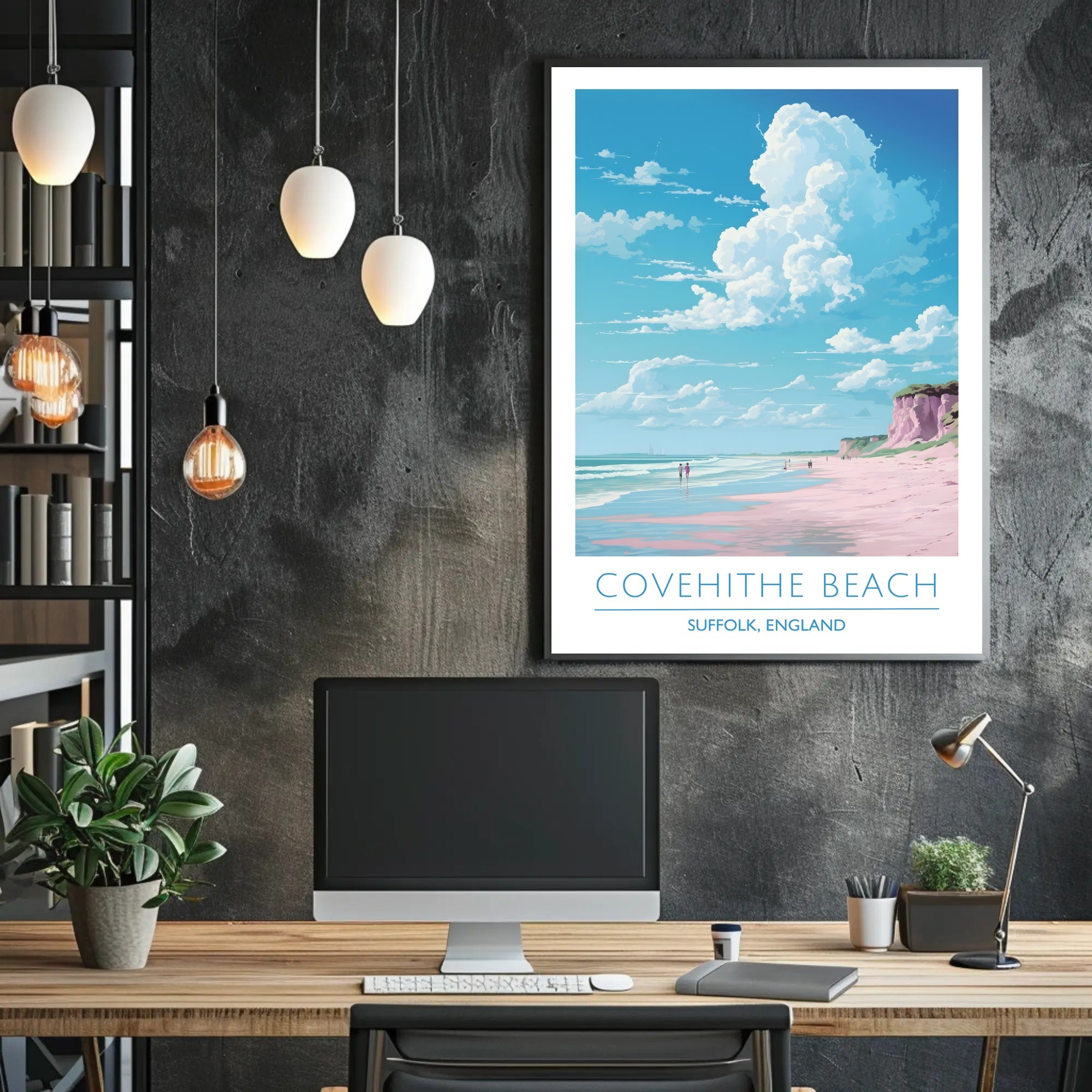 Covehithe Beach Poster