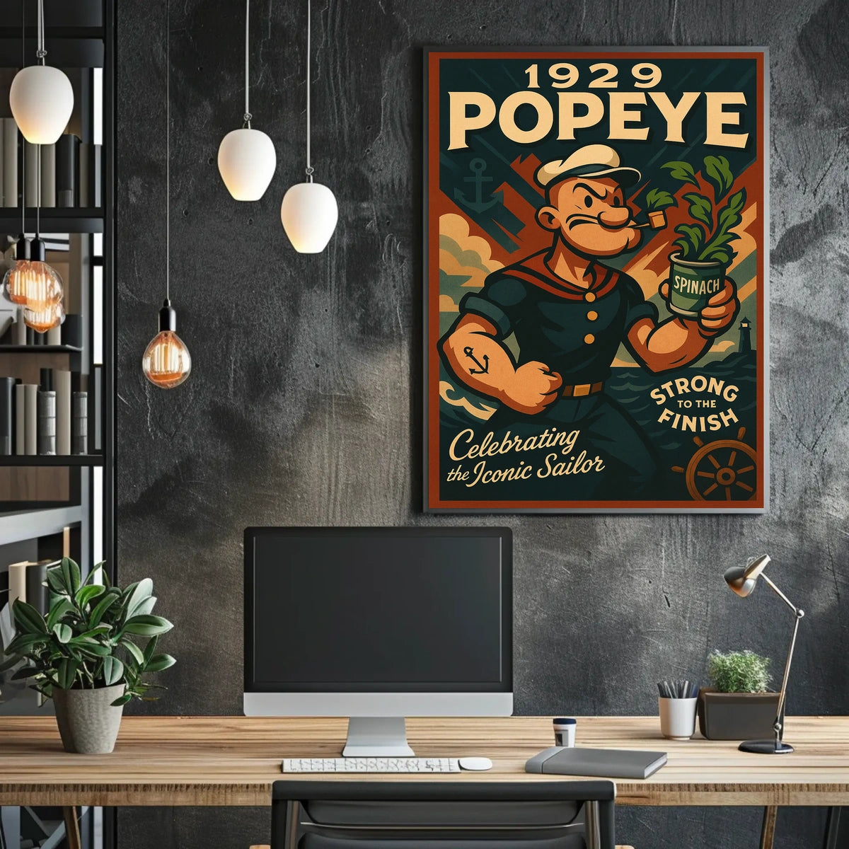Popeye 1929 Art Poster POP-46
