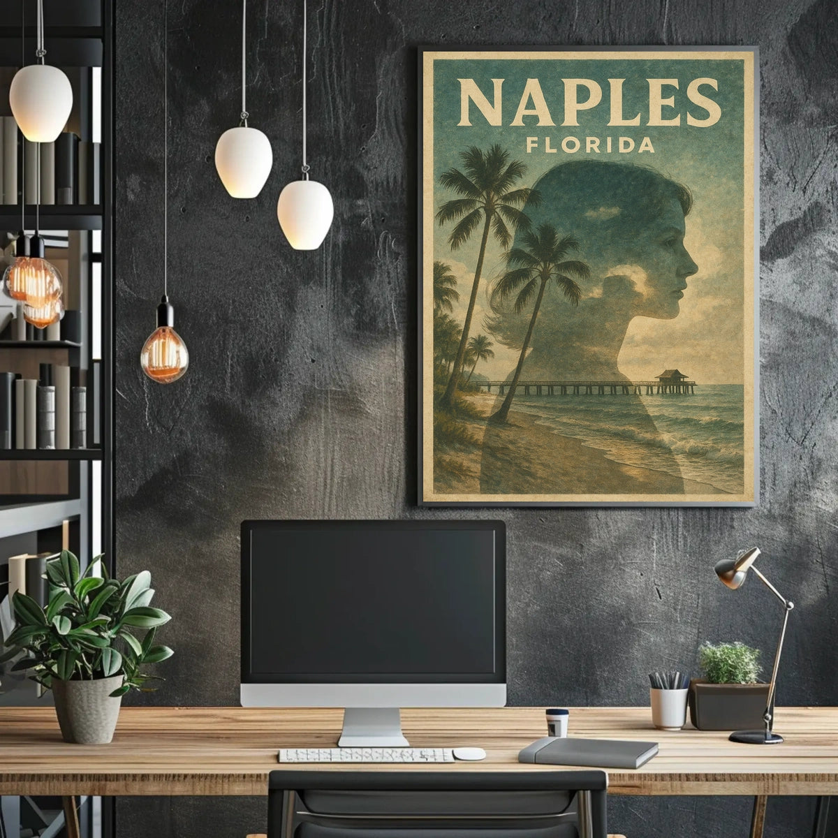 Naples, Florida Coastal Serenity Poster