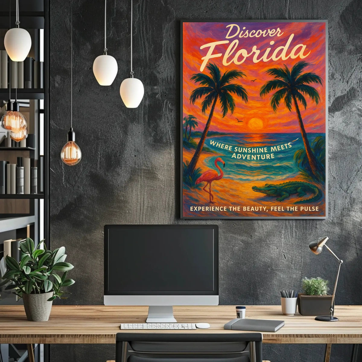 Discover Florida Poster