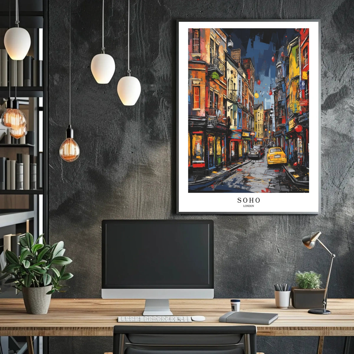 Soho, London Poster
