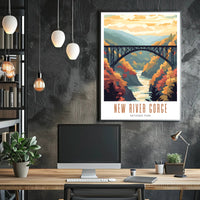 New River Gorge National Park Poster Print