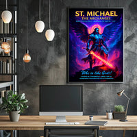 St. Michael the Archangel Poster PosterGoat