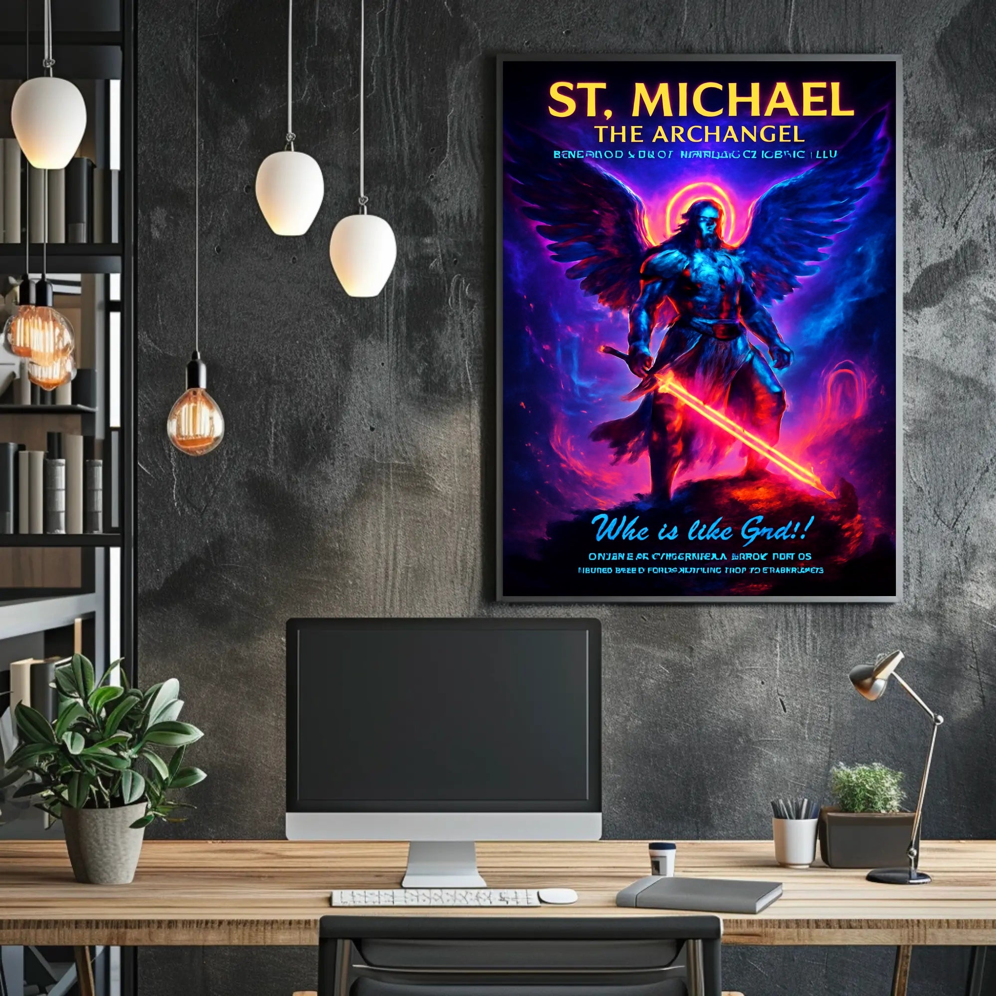 St. Michael the Archangel Poster PosterGoat