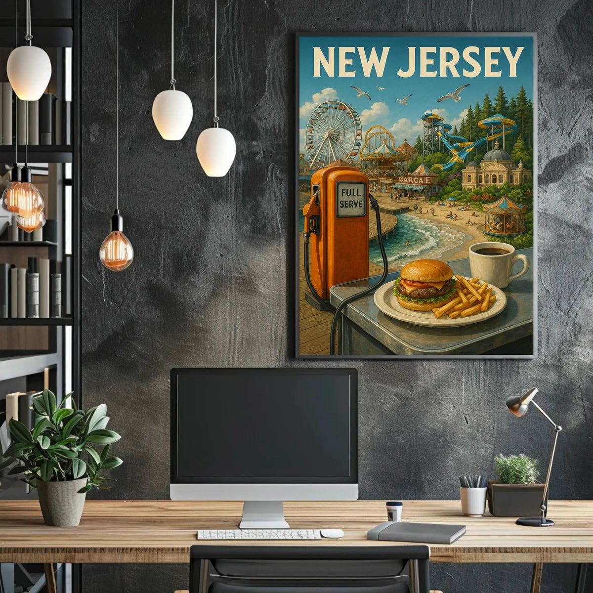 New Jersey A Nostalgic Journey Poster