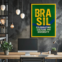 Celebrating Brazil Poster PosterGoat