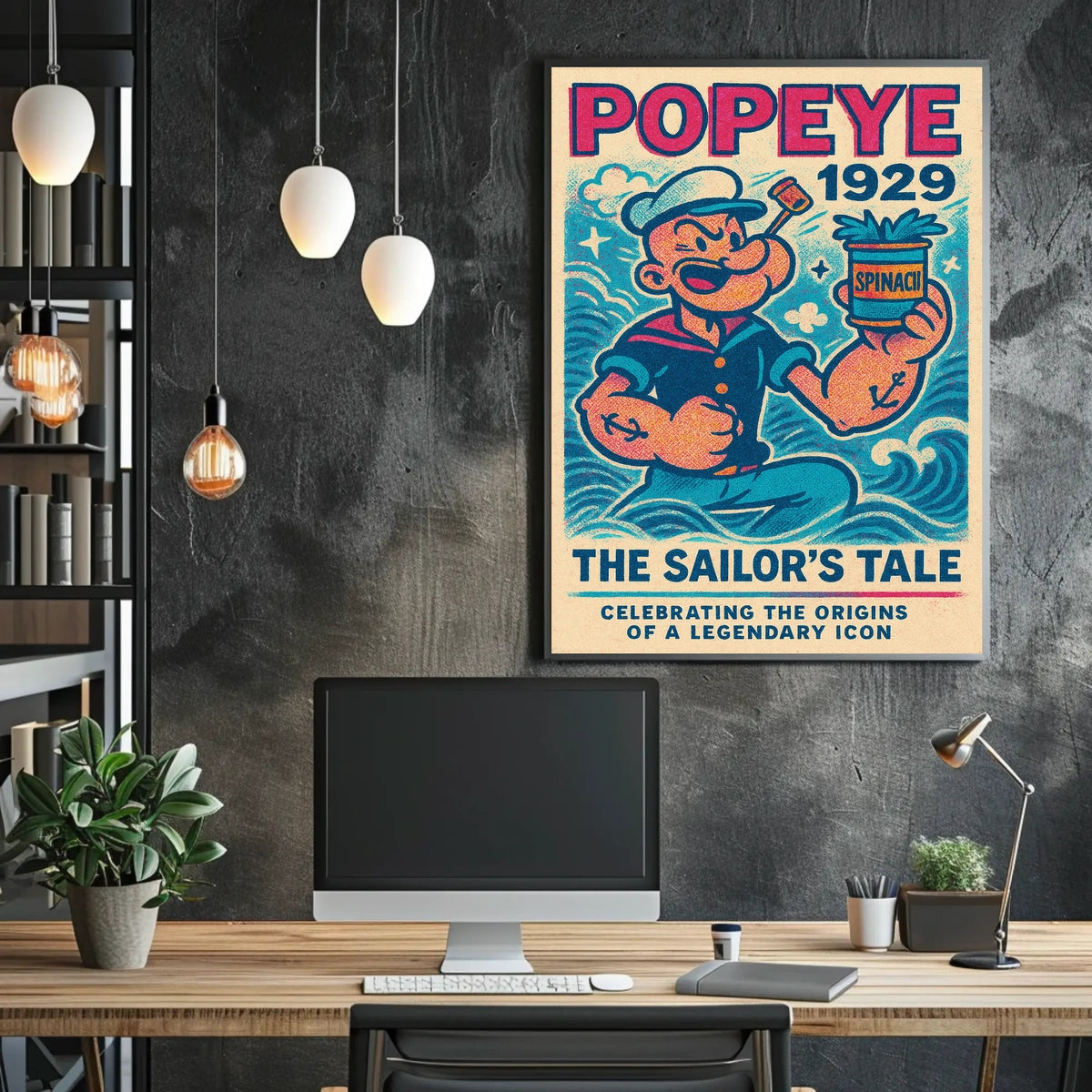 Popeye 1929 Art Poster POP-72
