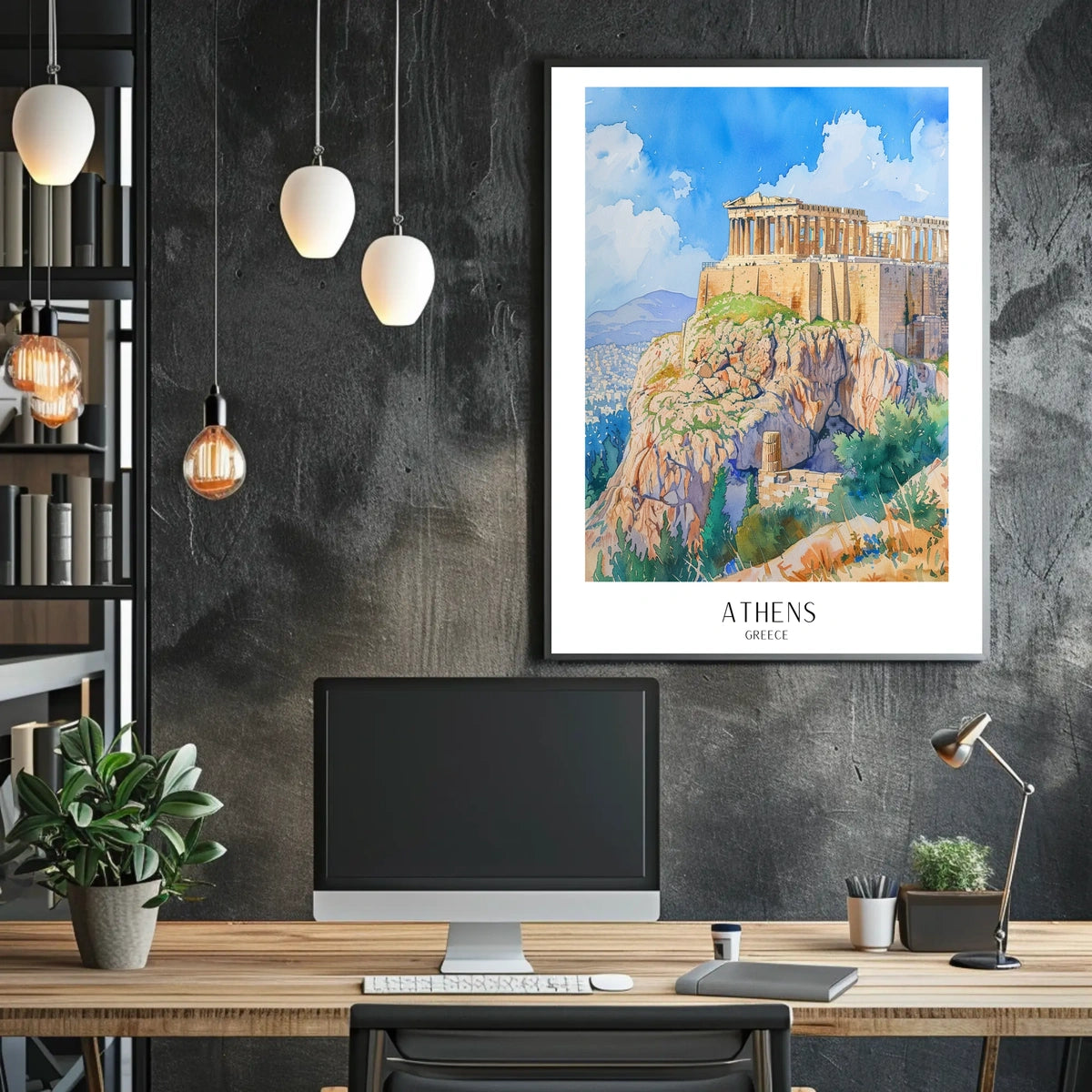 Athens Greece Poster