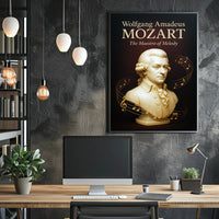 Wolfgang Amadeus Mozart The Maestro of Melody Poster PosterGoat