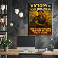 Victory is Our Business Poster