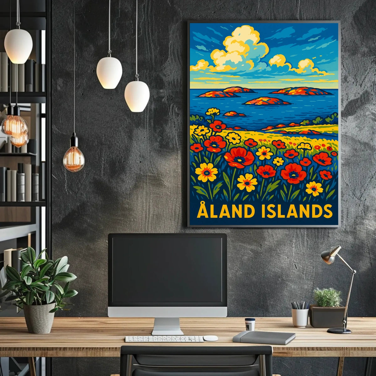 Åland Islands A Scenic Retreat Poster