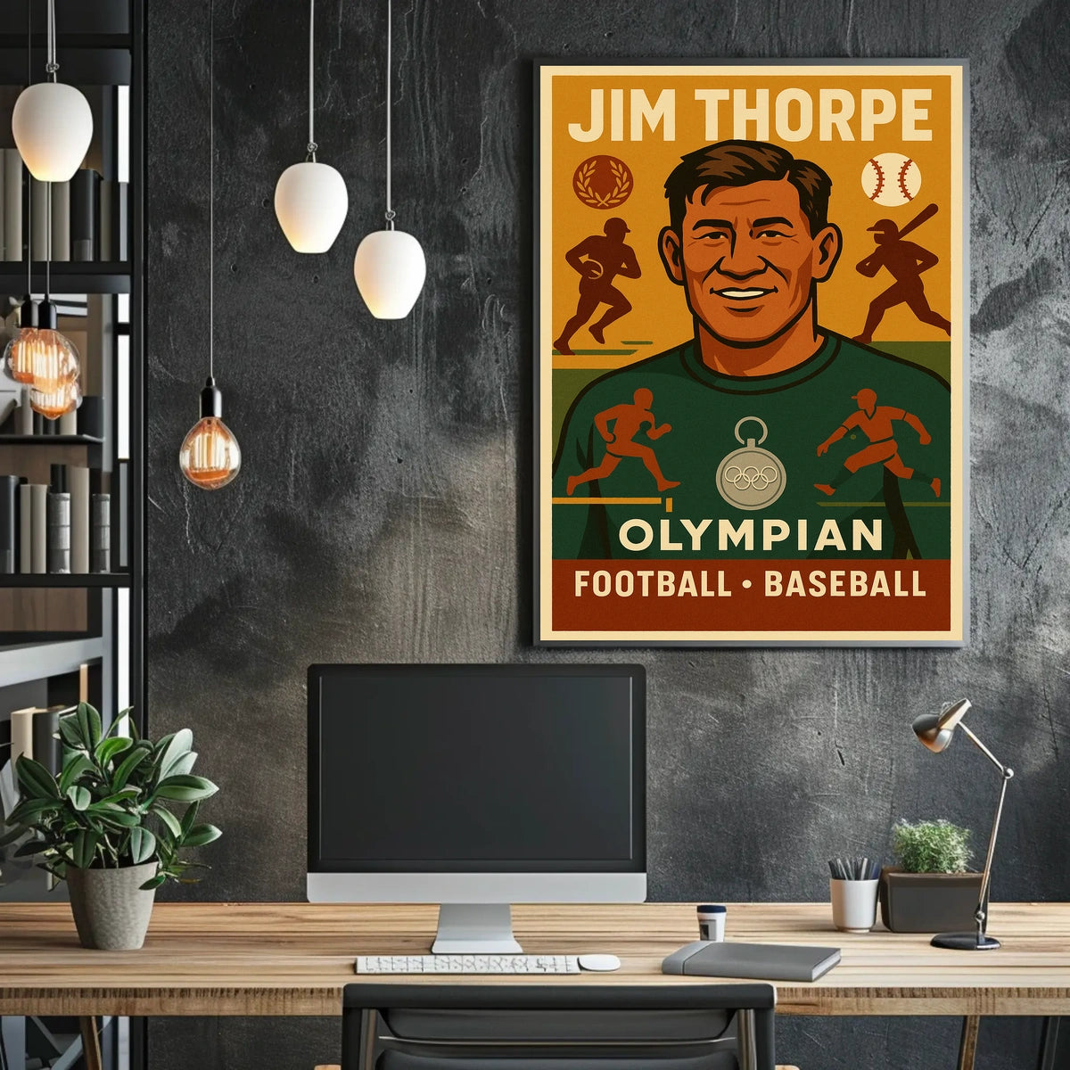 Celebrating Jim Thorpe Poster