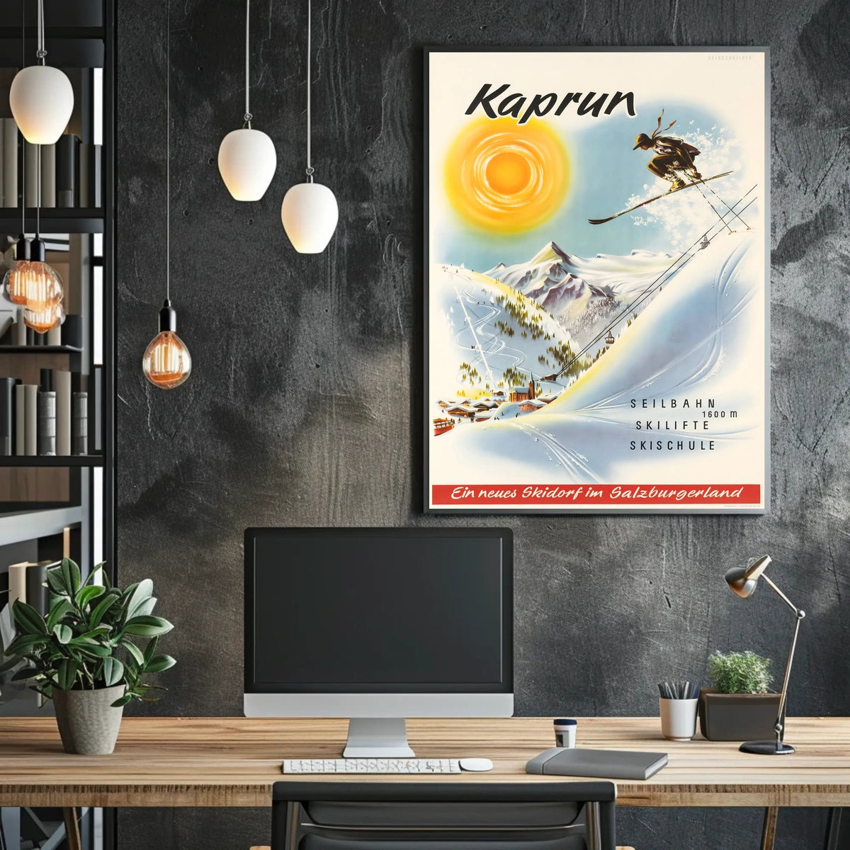 Kaprun Ski Adventure Poster