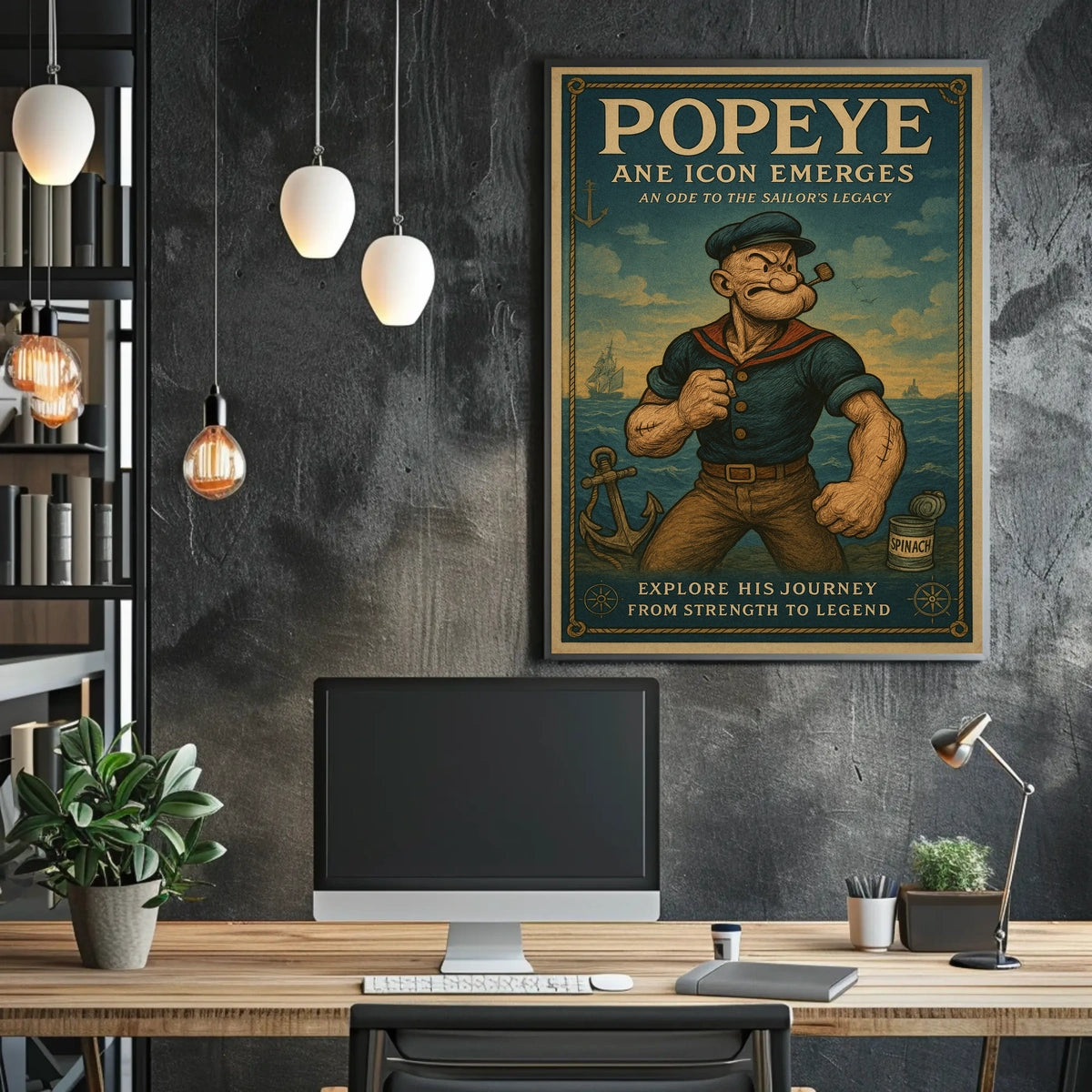 Popeye 1929 Art Poster POP-228