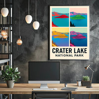 Crater Lake National Park Poster