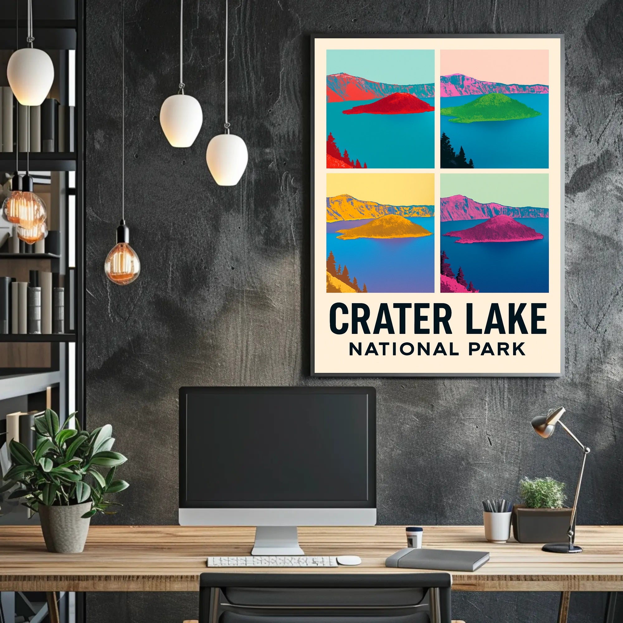 Crater Lake National Park Poster