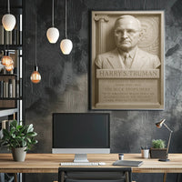 Harry S. Truman 33rd President Poster