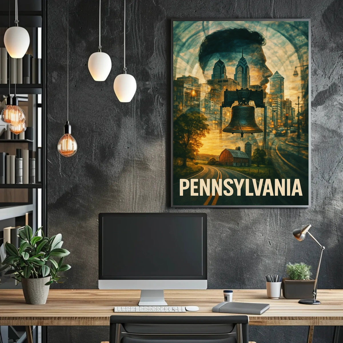 Pennsylvania A Journey Through Time Poster