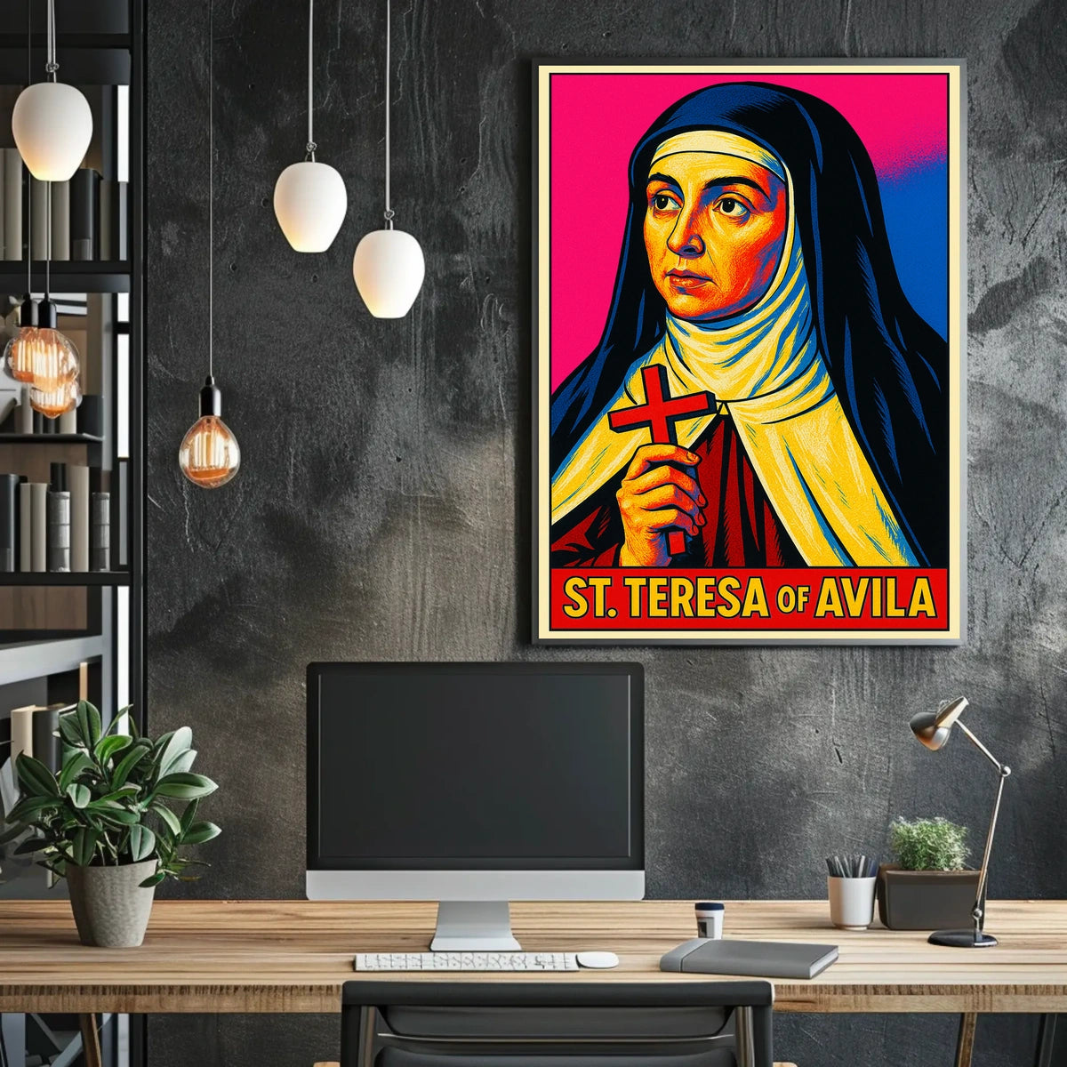 St. Teresa Of Avila Poster