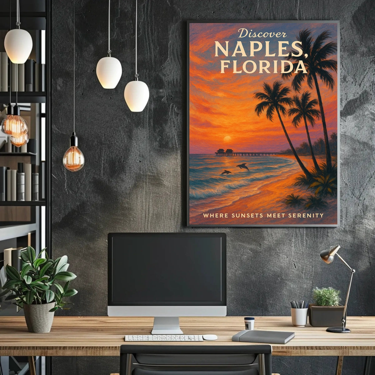 Discover Naples, Florida Poster