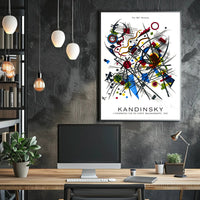 Kandinsky Bauhaus Lithograph 1922 Poster