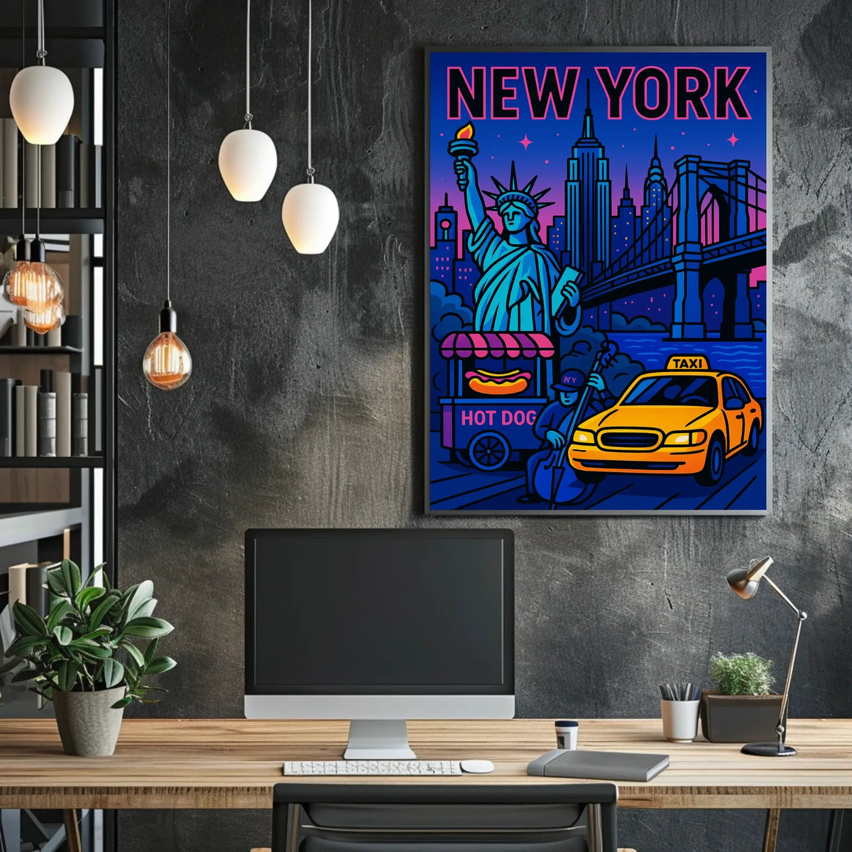 New York City Vibes Poster