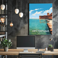 Dry Tortugas Scenic Adventure National Park Poster