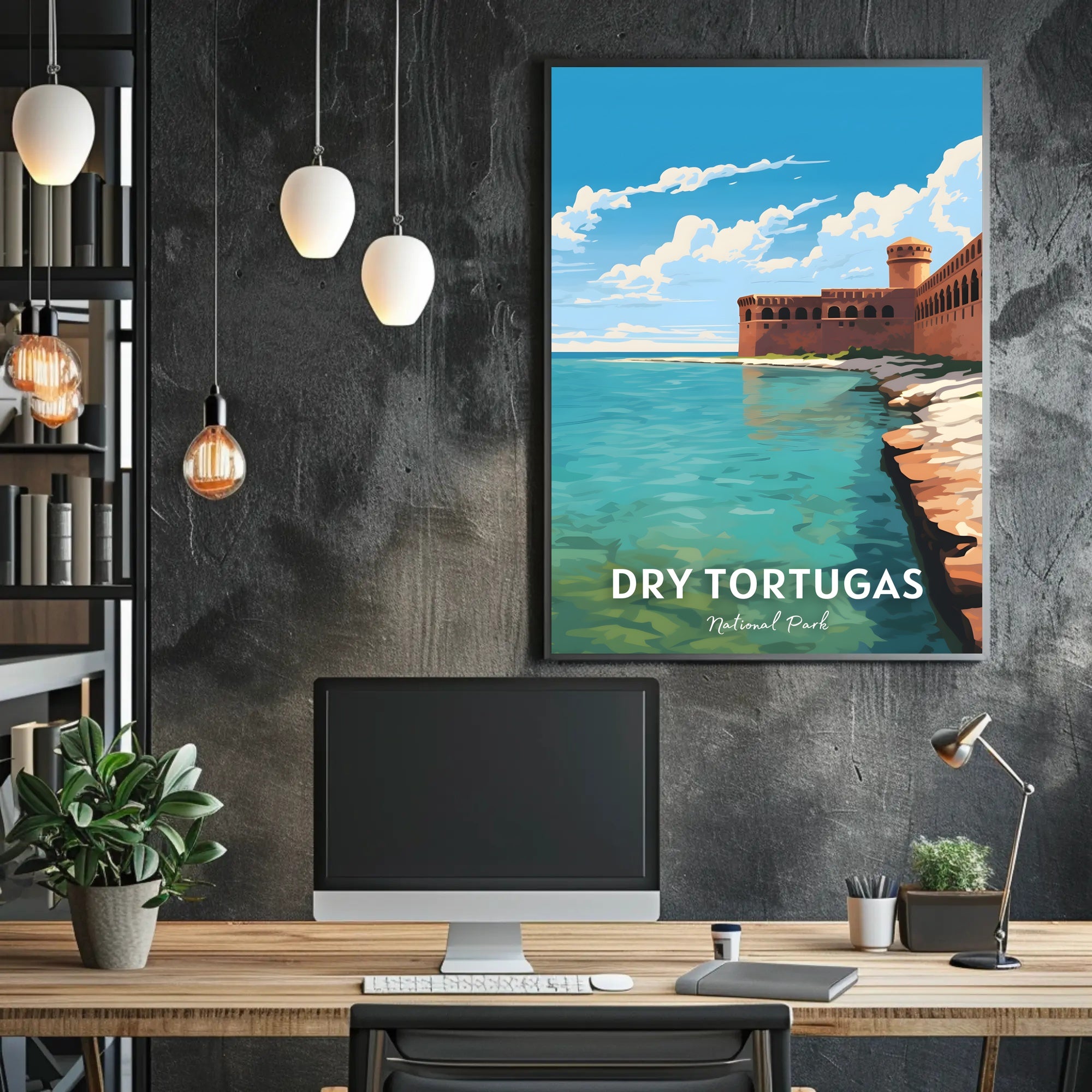 Dry Tortugas Scenic Adventure National Park Poster