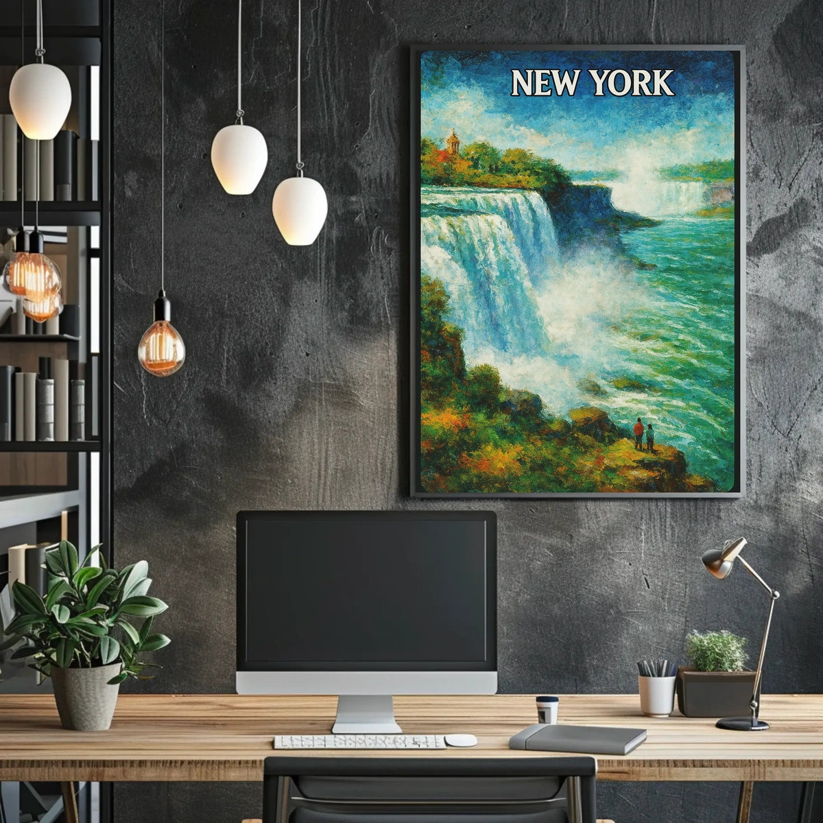 Vibrant Abstract Art: Embrace Your Creativity with Poster