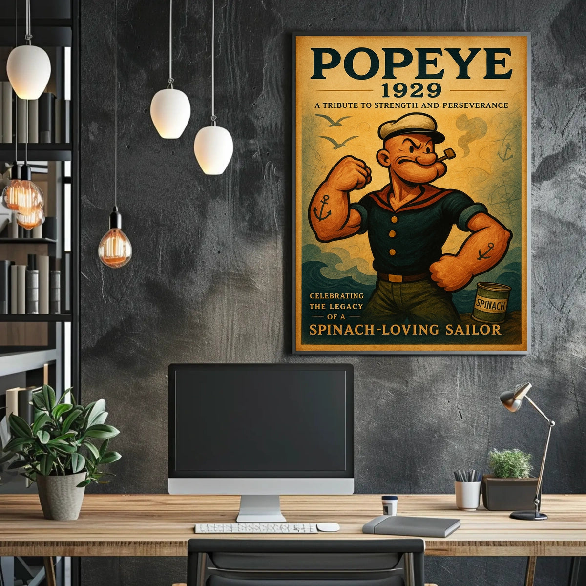 Popeye 1929 Art Poster POP-143