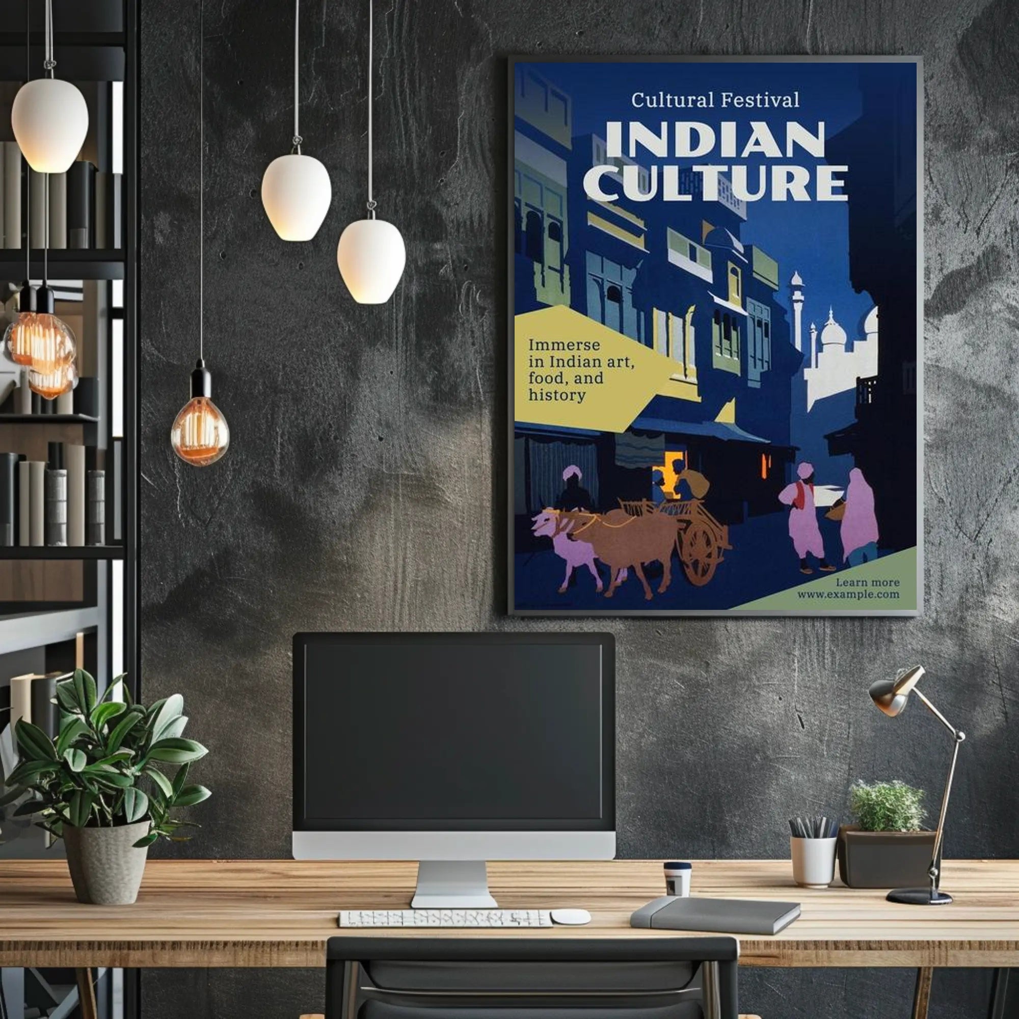 Indian Culture Festival Poster PosterGoat