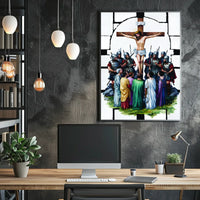 The Crucifixion Scene Poster